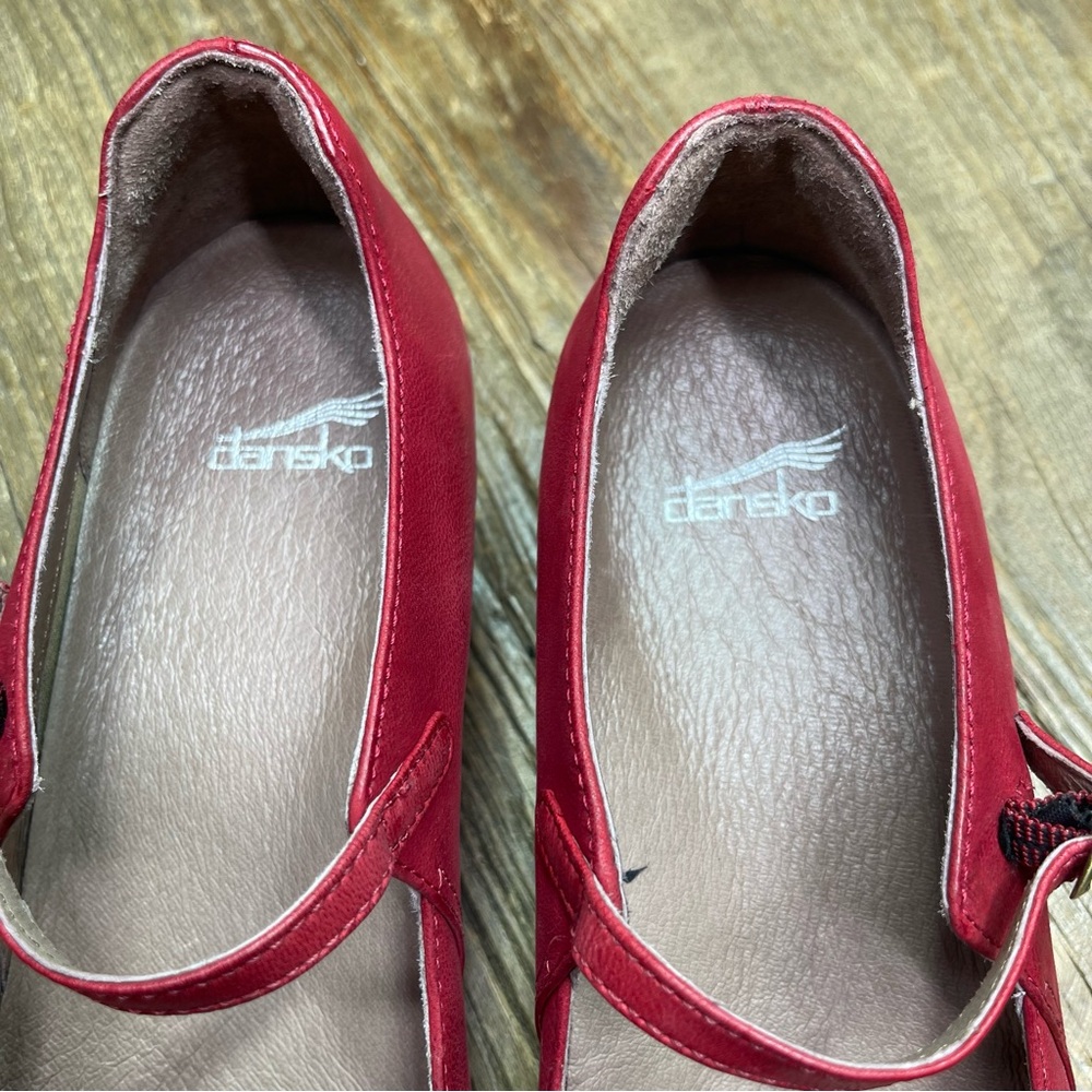 New ~ Dansko Women's Loralie Mary Jane Flat Size 41~ 10.5-11 US - Picture 9 of 14